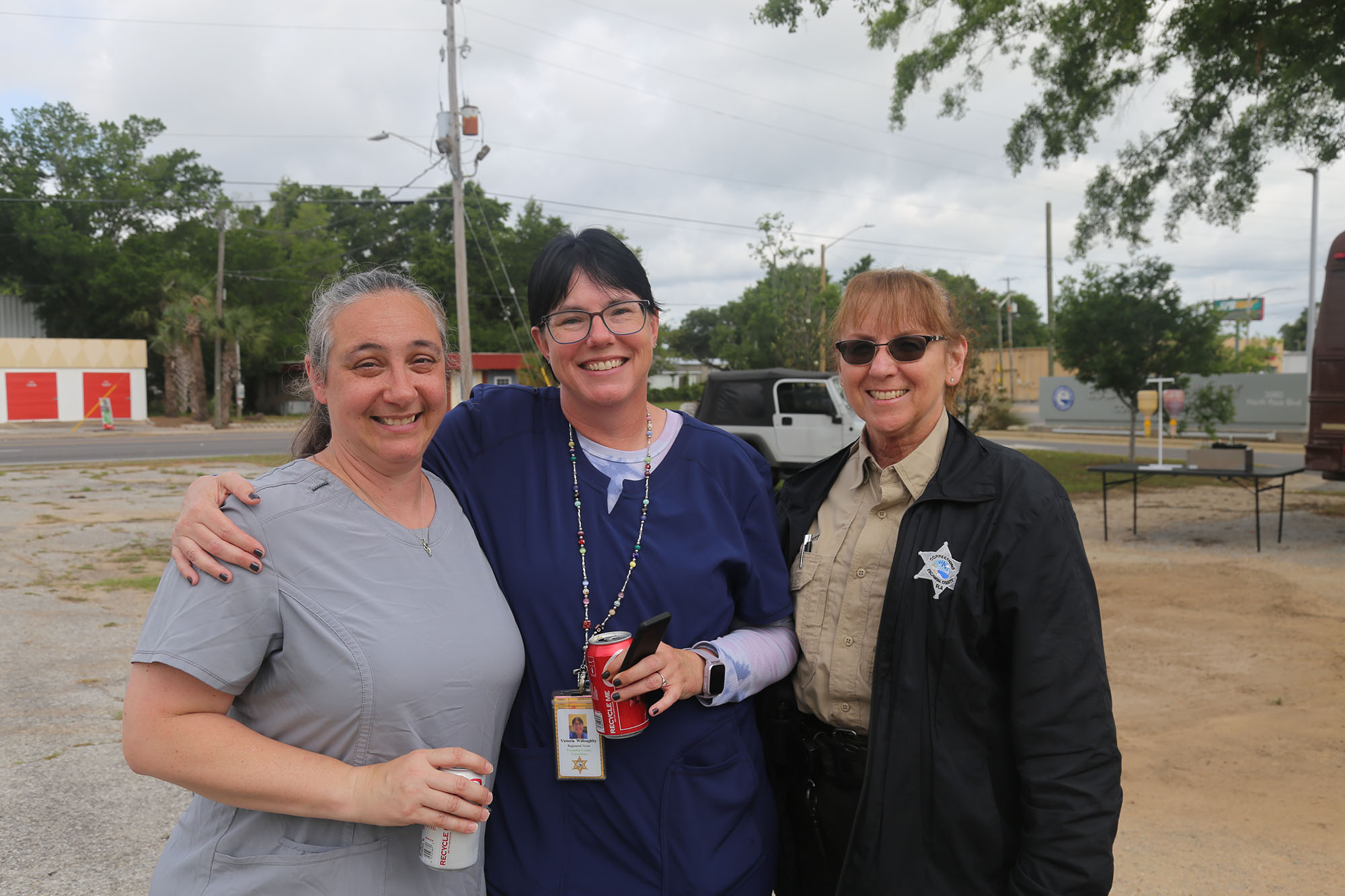 Corrections Medical Staff and Officers During Appreciation Week