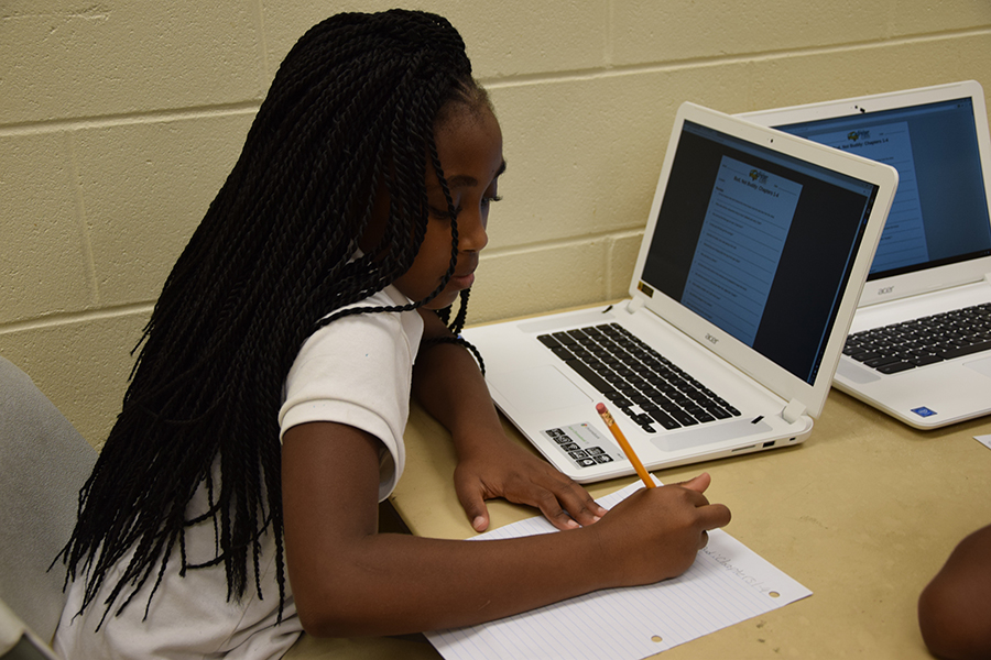 Wedgewood Participant Doing Homework