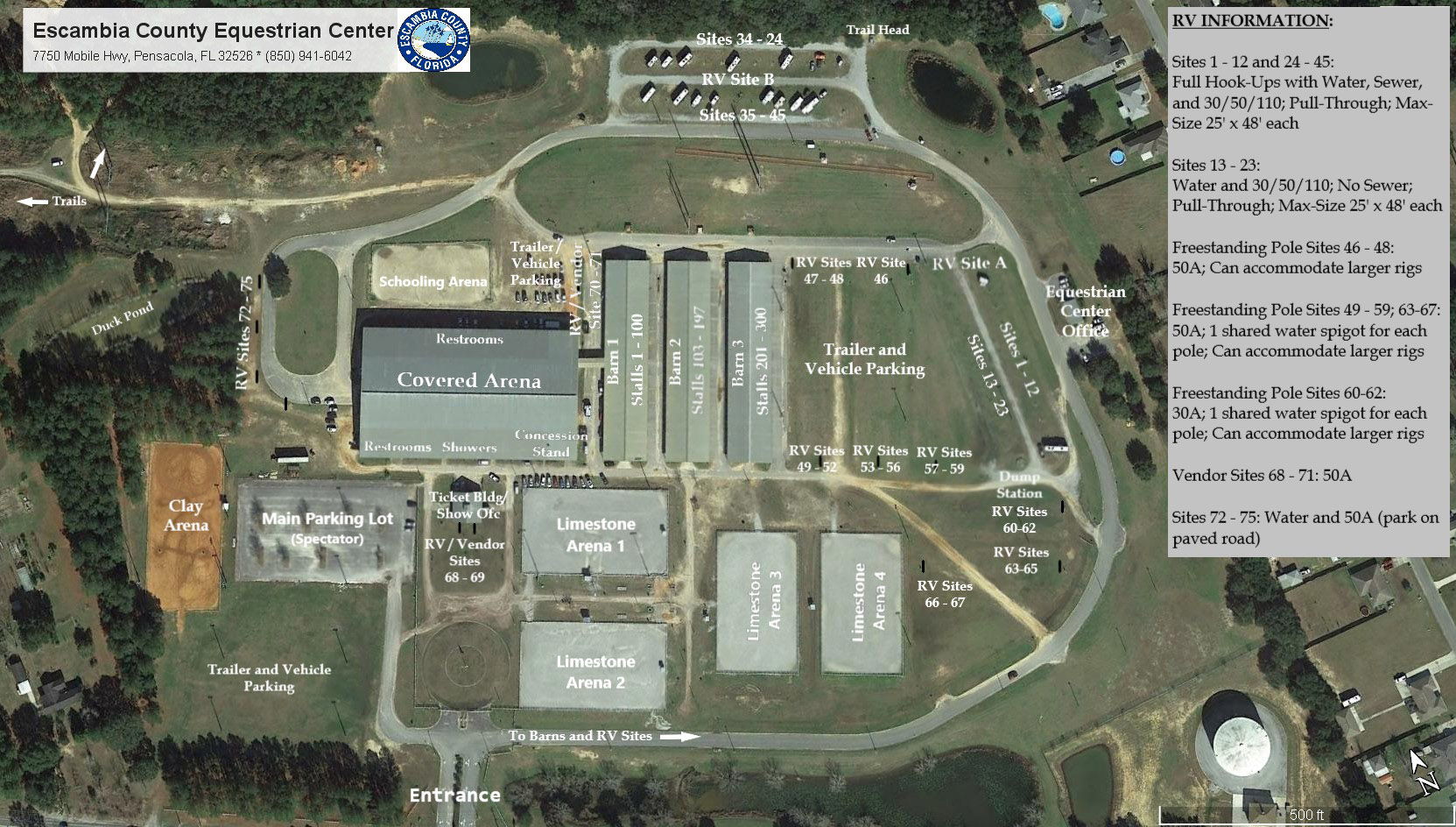 Equestrian Center Aerial View Equestrian Center Aerial View