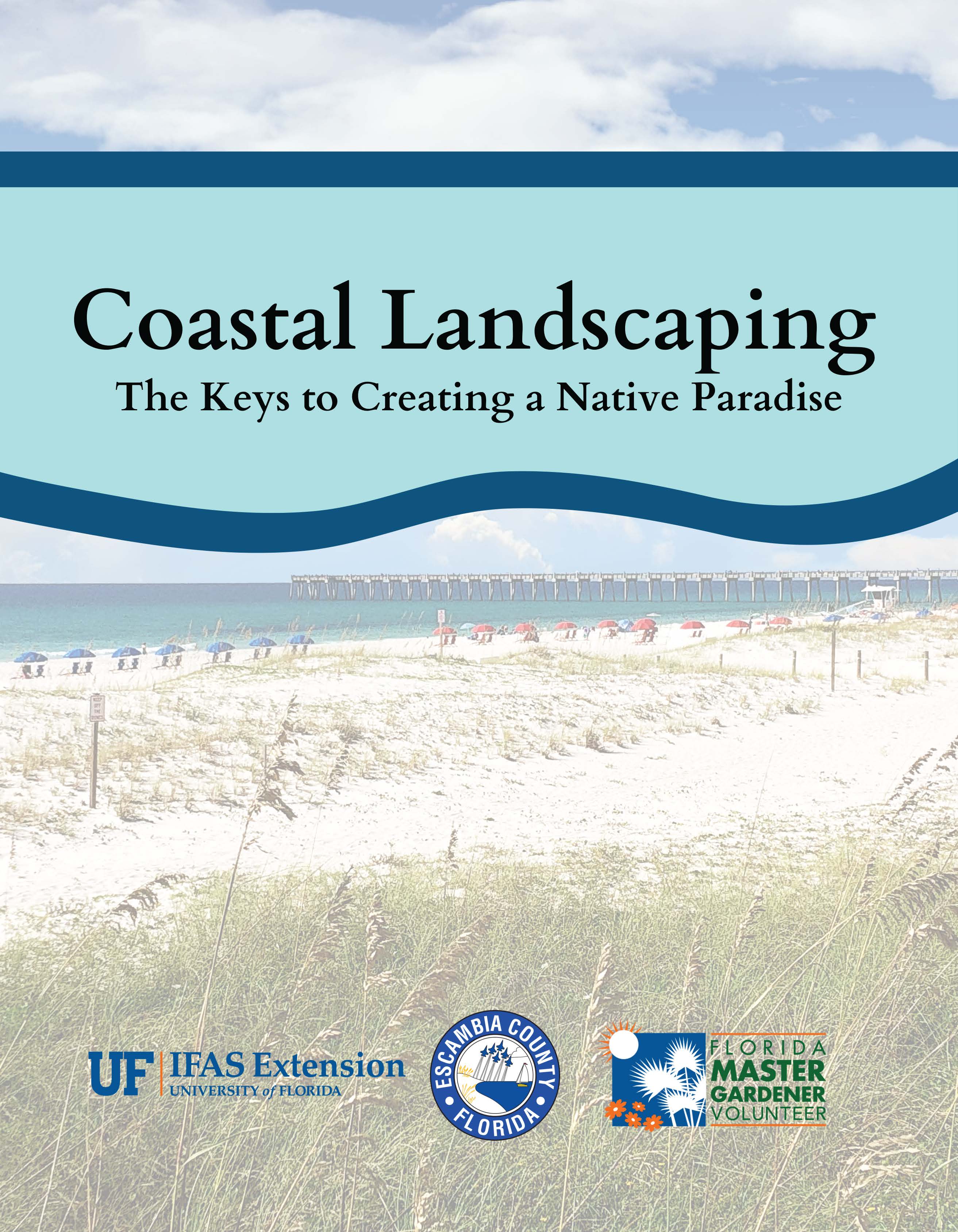 Cover to coastal landscaping brochure 