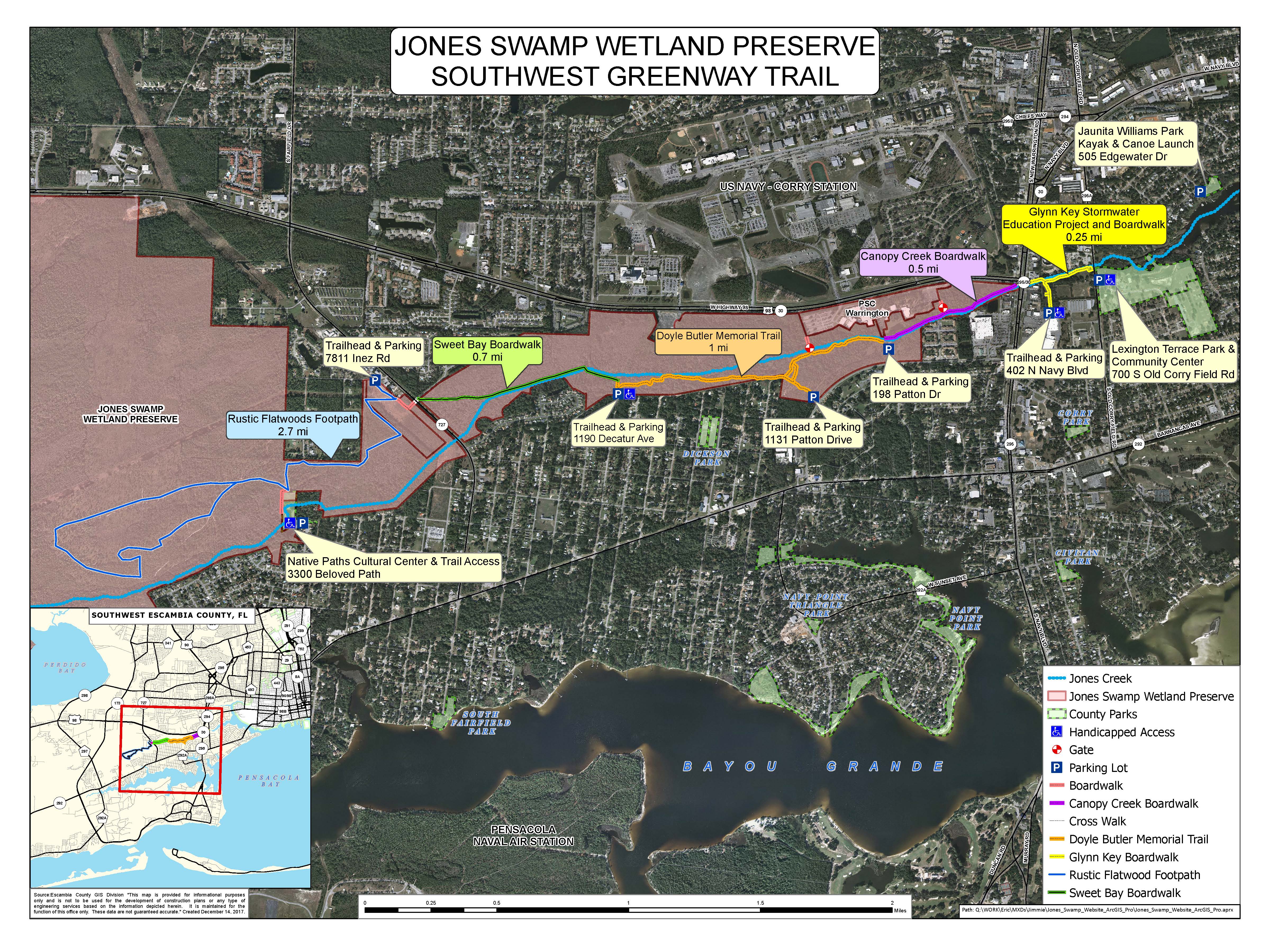 Jones Swamp Map 2023