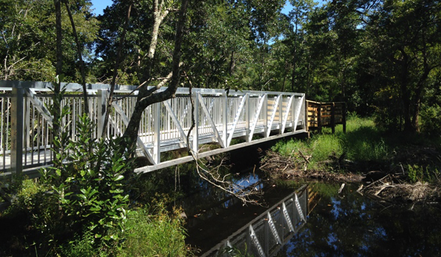 Natural Resources Conservation - Fenced Bridge