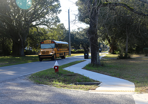 9 and a Half Mile Road Sidewalk