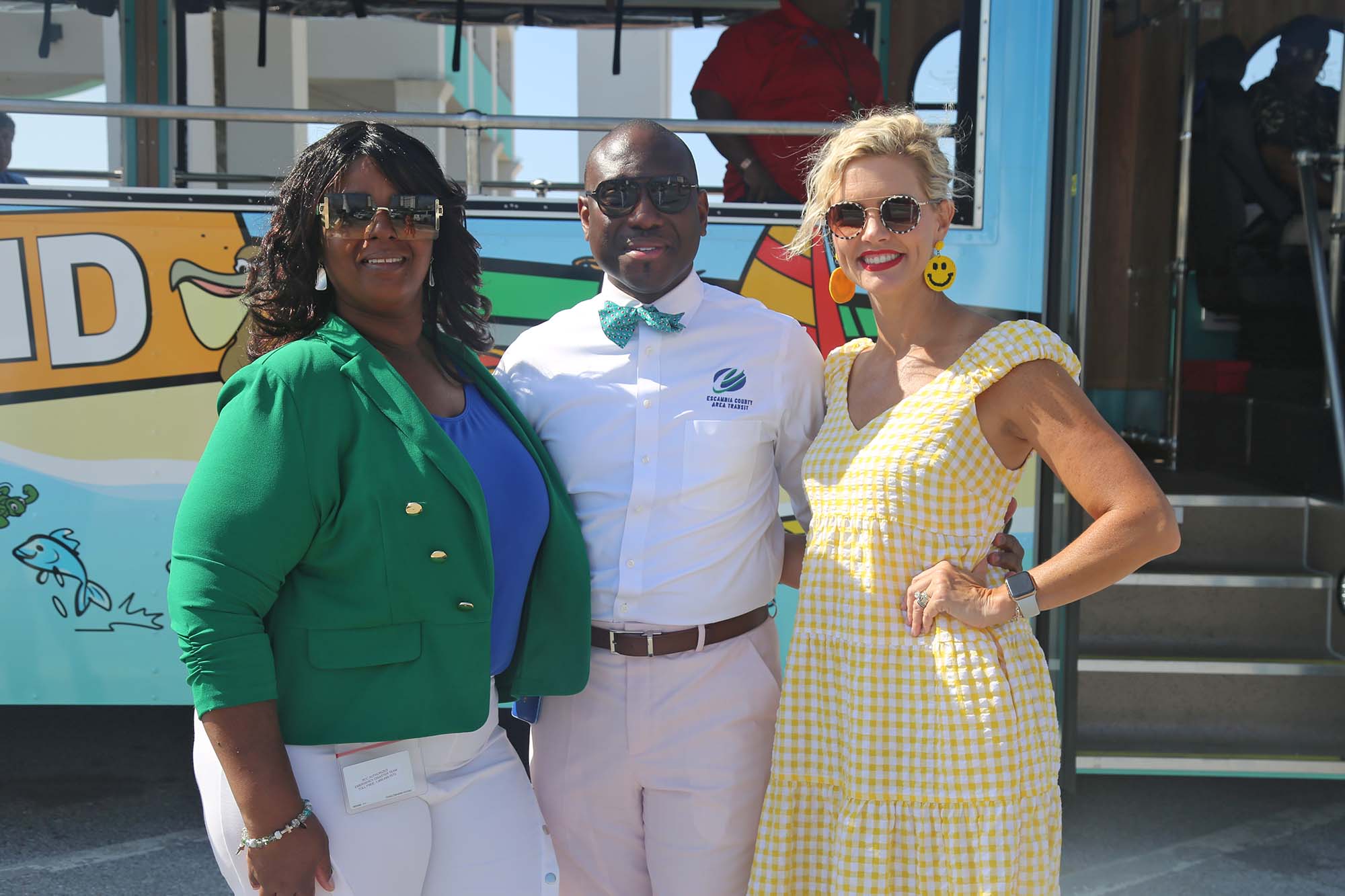Angela Walden and Thaddeus Davenport, ECAT, and Robbie Schrock, SRIA Angela Walden and Thaddeus Davenport, ECAT, and Robbie Schrock, SRIA