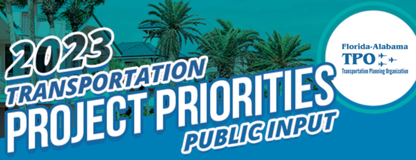 2023 Transportation Project Priorities Public Input - FL-AL TPO