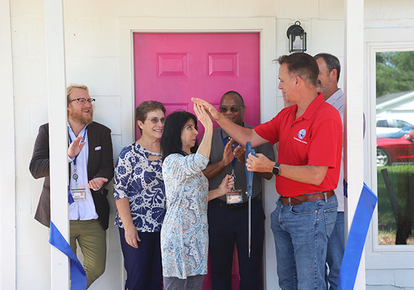 House ribbon cutting