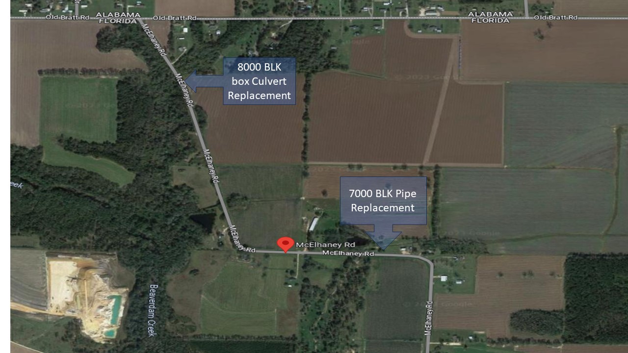 McElhaney Aerial Map