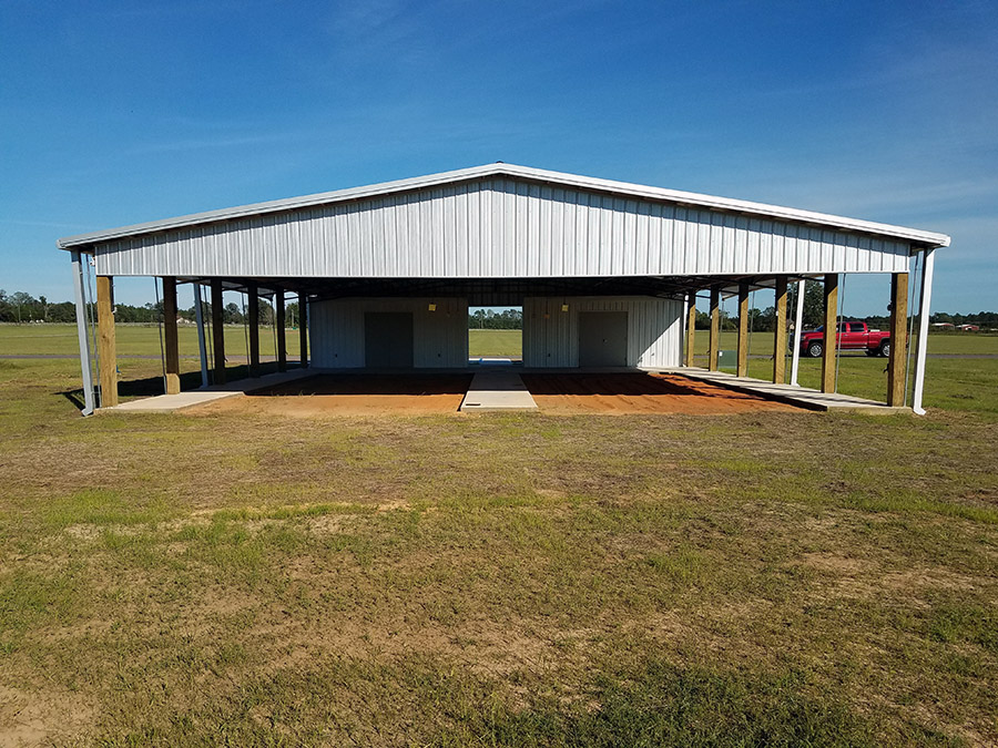 New 4-H Livestock Facility - Front View