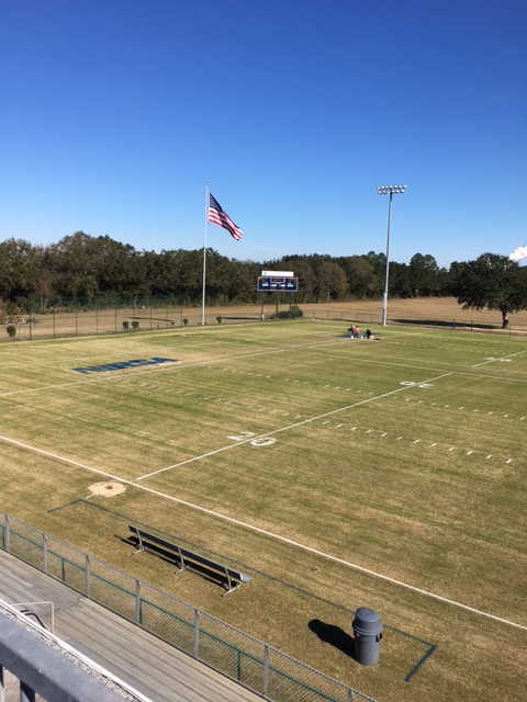 Football Field Maintained by Escambia County 