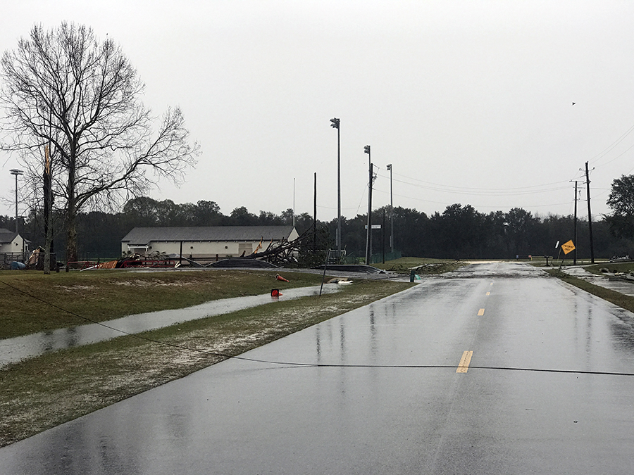 Ashton Broshnaham Park Damage 