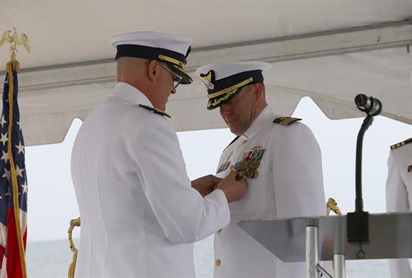 Change of command ceremony 