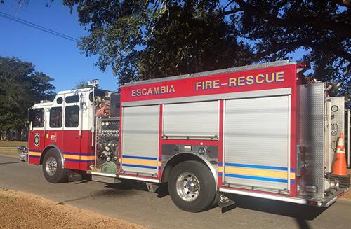 Escambia Fire Rescue Truck Escambia Fire Rescue Truck