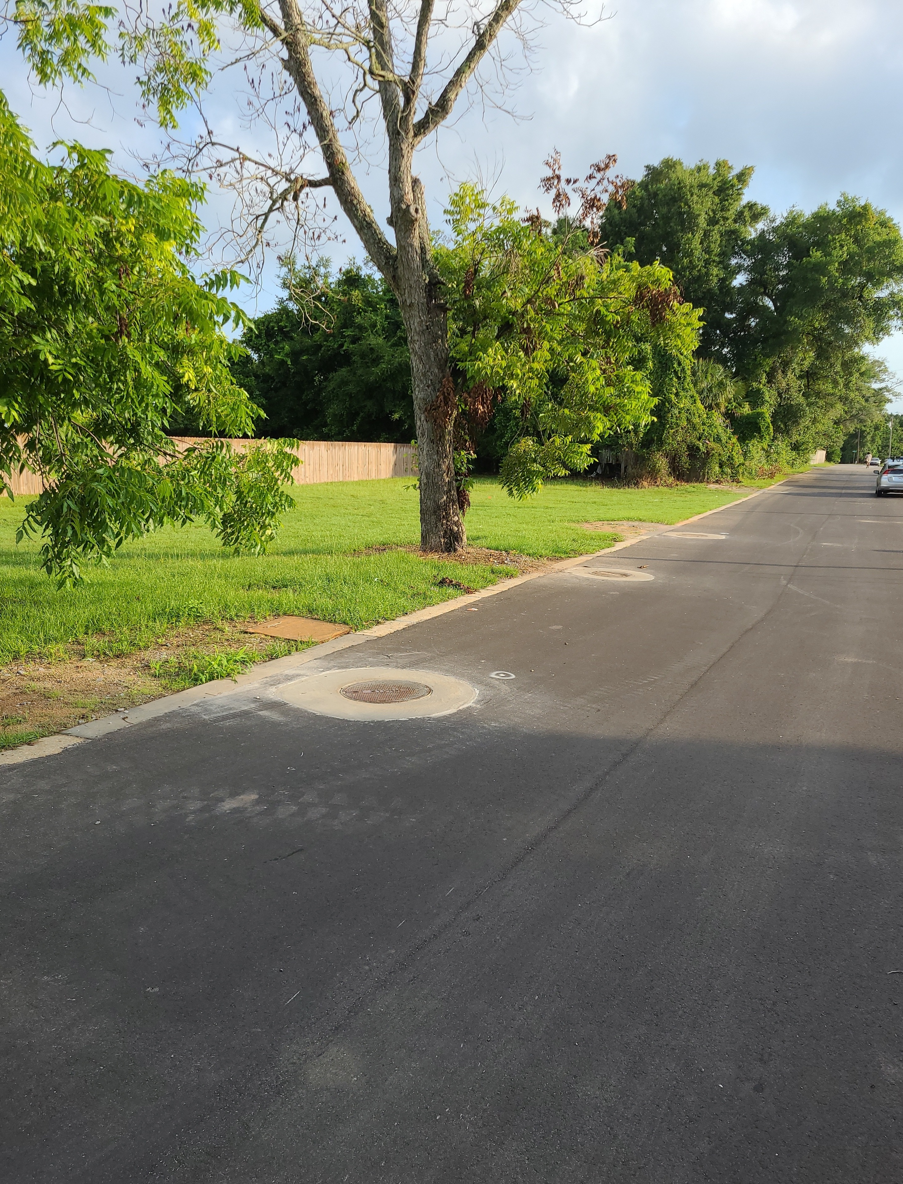 D STREET DRAINAGE AFTER