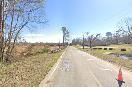 Photo of Stacey & Quintette Road Drainage Improvements Area BEFORE