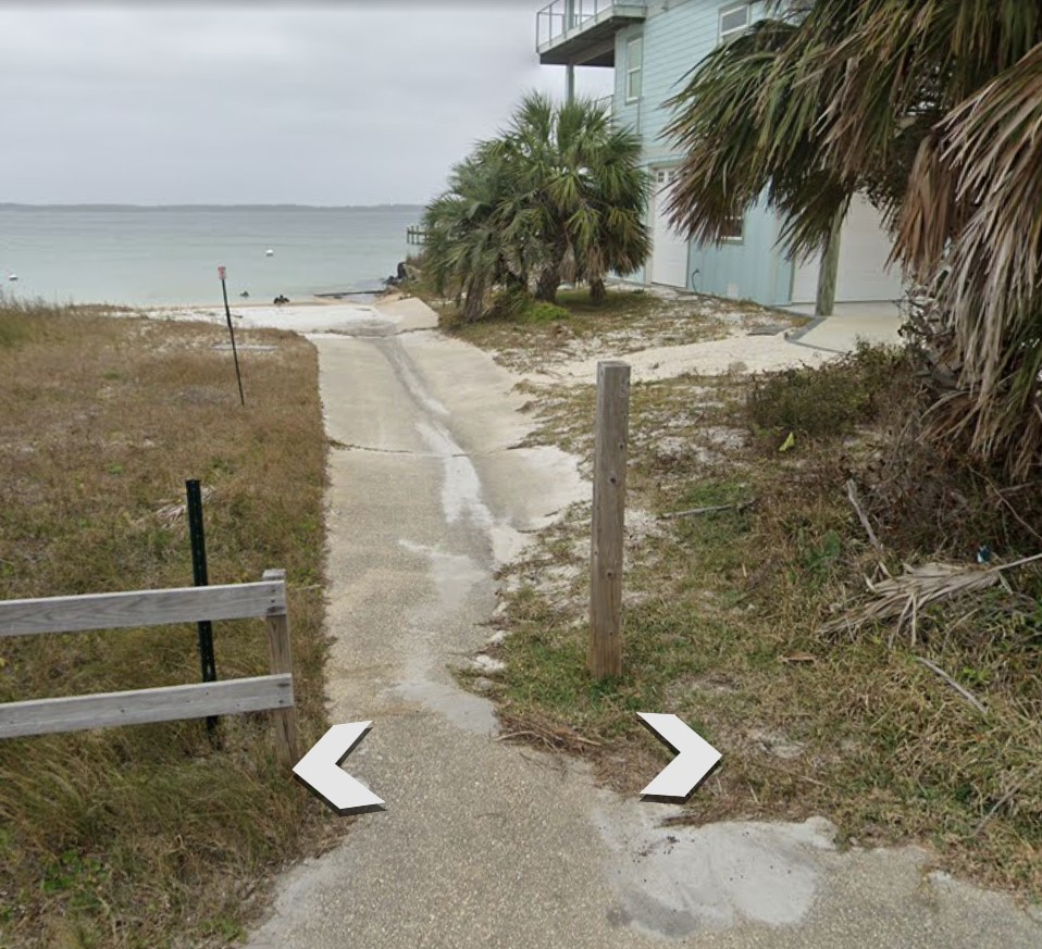 Panferio Drainage Easement Photo Before