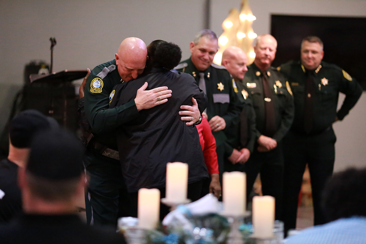 The Escambia County Corrections Department recognized several staff members for promotions, longevity and other outstanding achievements.