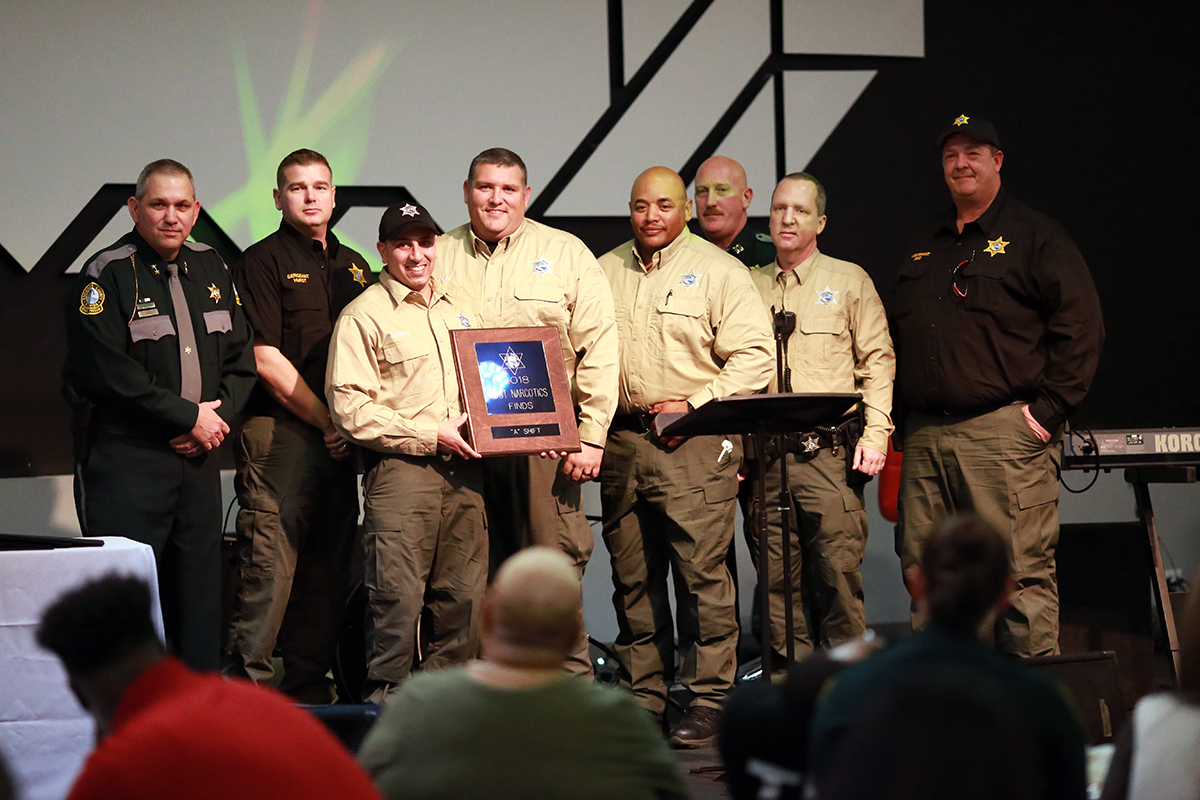 The Escambia County Corrections Department recently recognized several staff members for promotions, longevity and other outstanding achievements.
