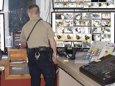 Jail Personnel Video Monitors