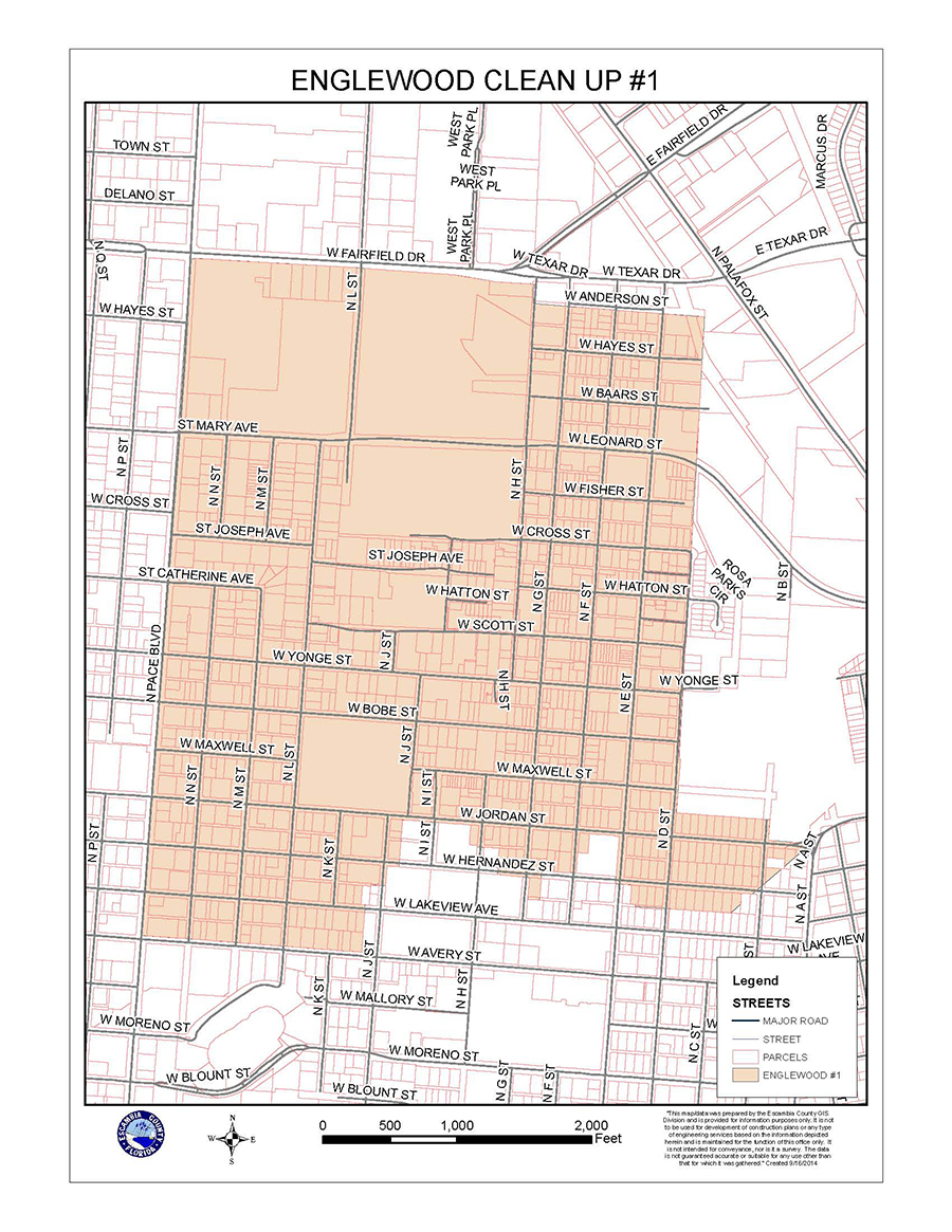 Englewood Cleanup Map
