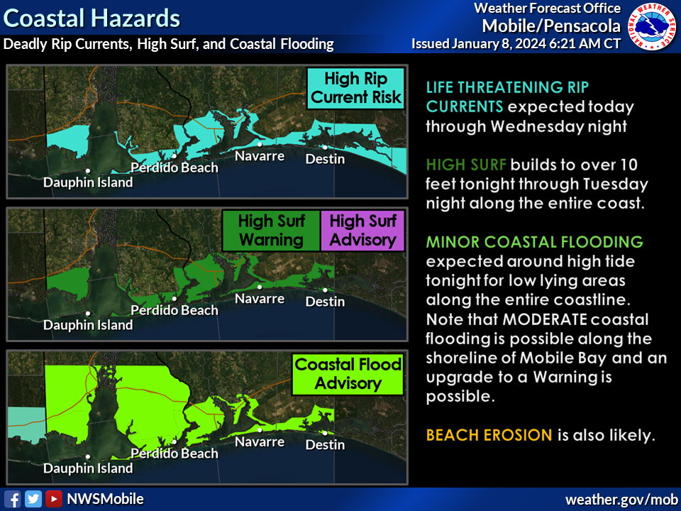 NWS-Mobile coastal advisory