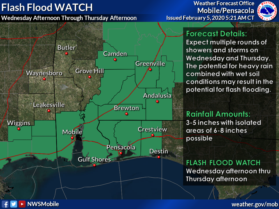 Flood watch feb. 5