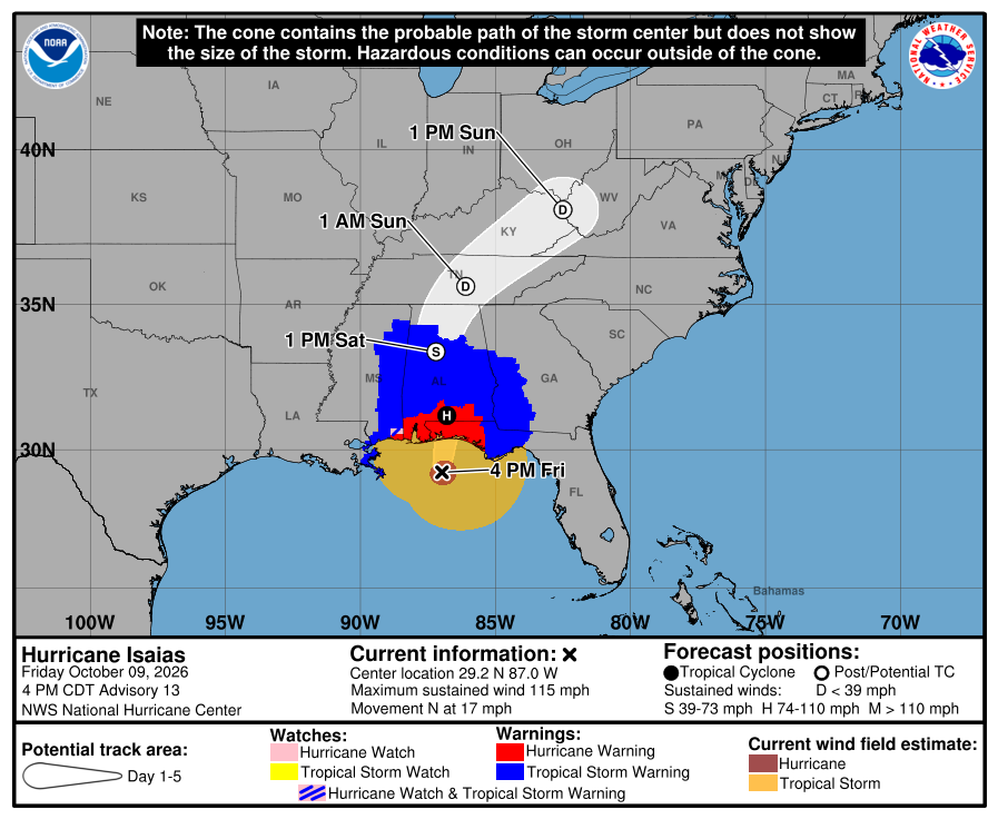 Hurricane Isaias Update Hurricane Isaias Update