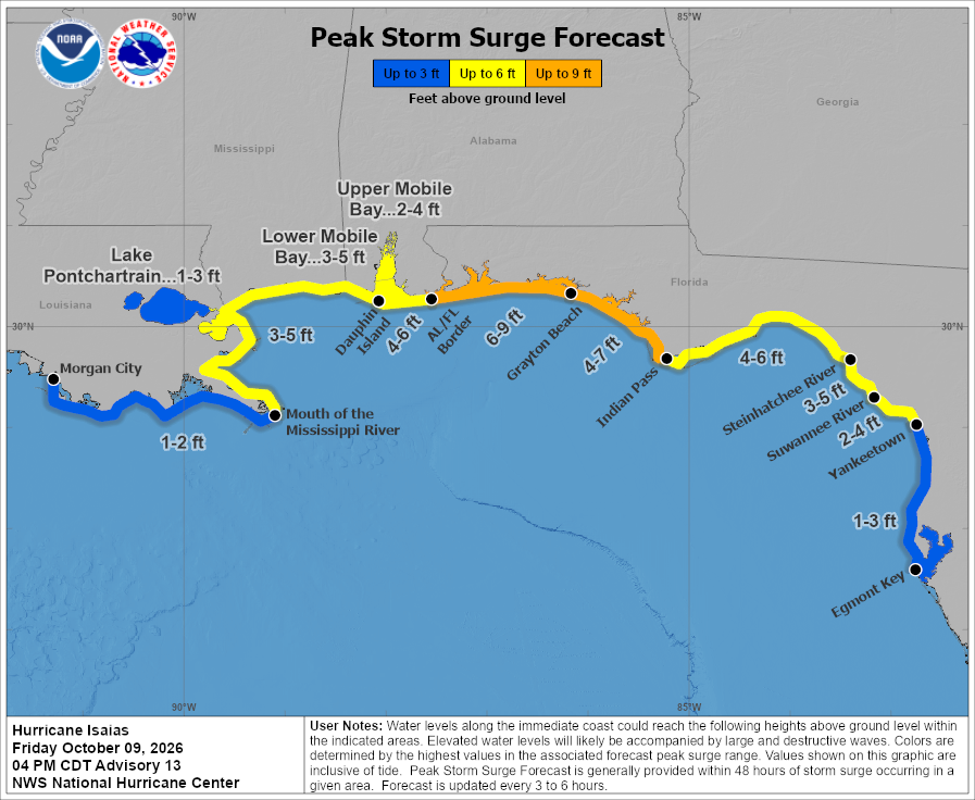 Hurricane Isaias Update Hurricane Isaias Update