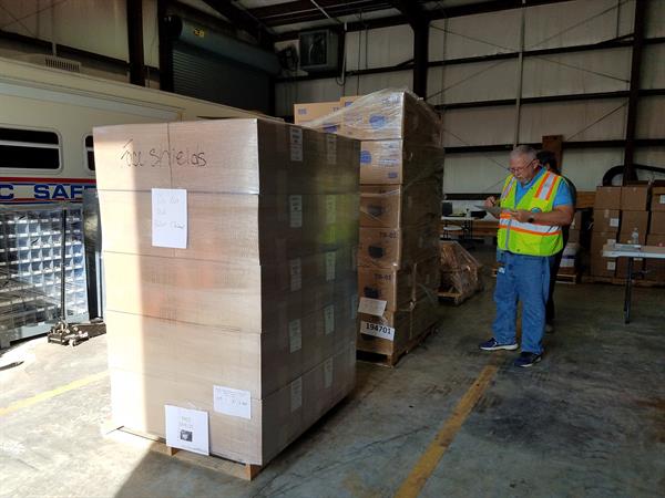 Supplies at the EOC Supplies at the EOC