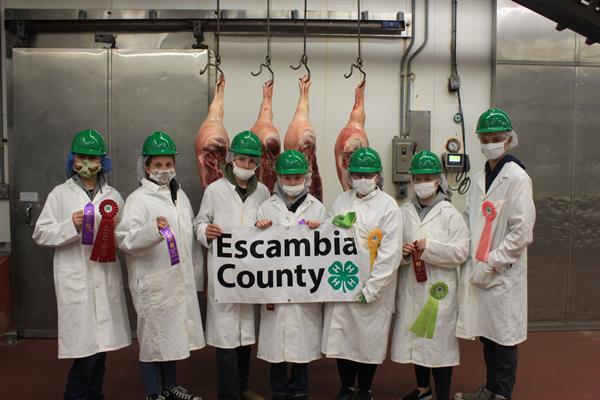 2021 Escambia County 4-H meat judging teams 2021 Escambia County 4-H meat judging teams