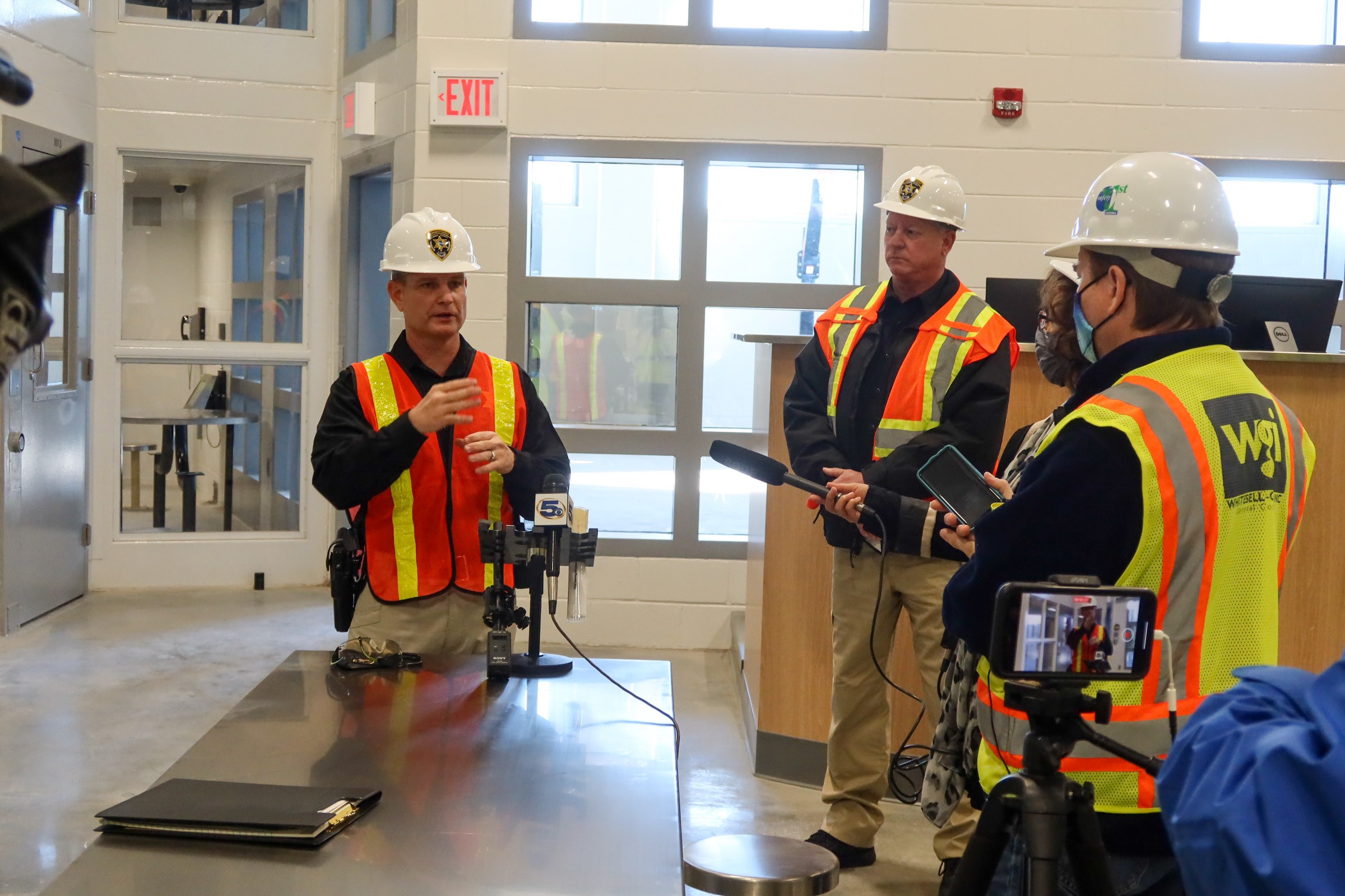 1st Lt Jason Walker - Escambia County Corrections Speaking to Media