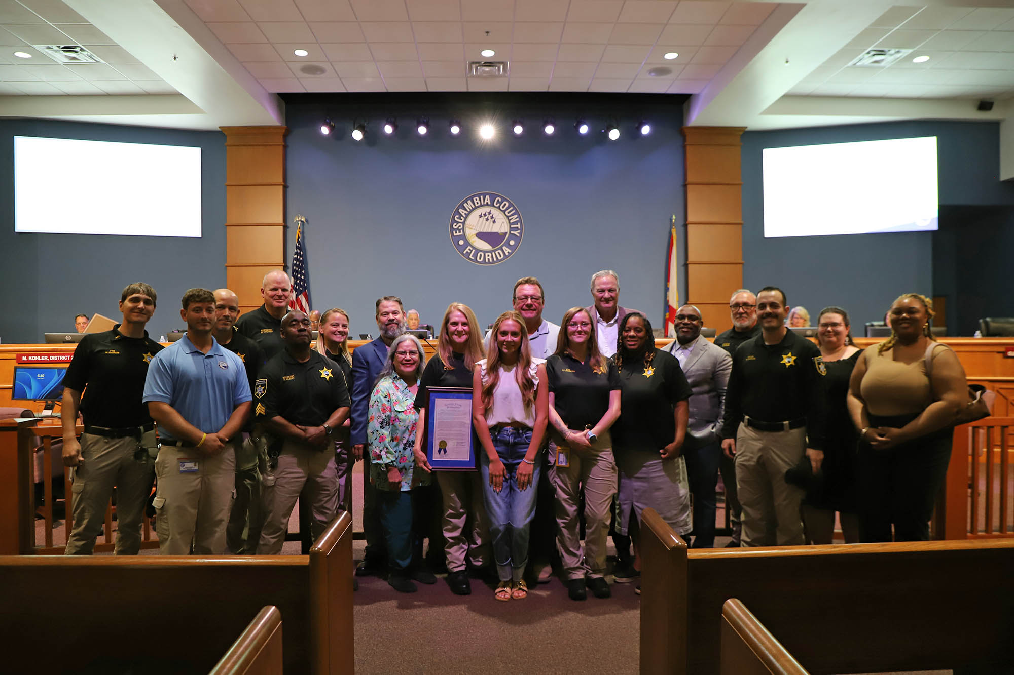 Angelique Parker - October Employee of the Month Proclamation