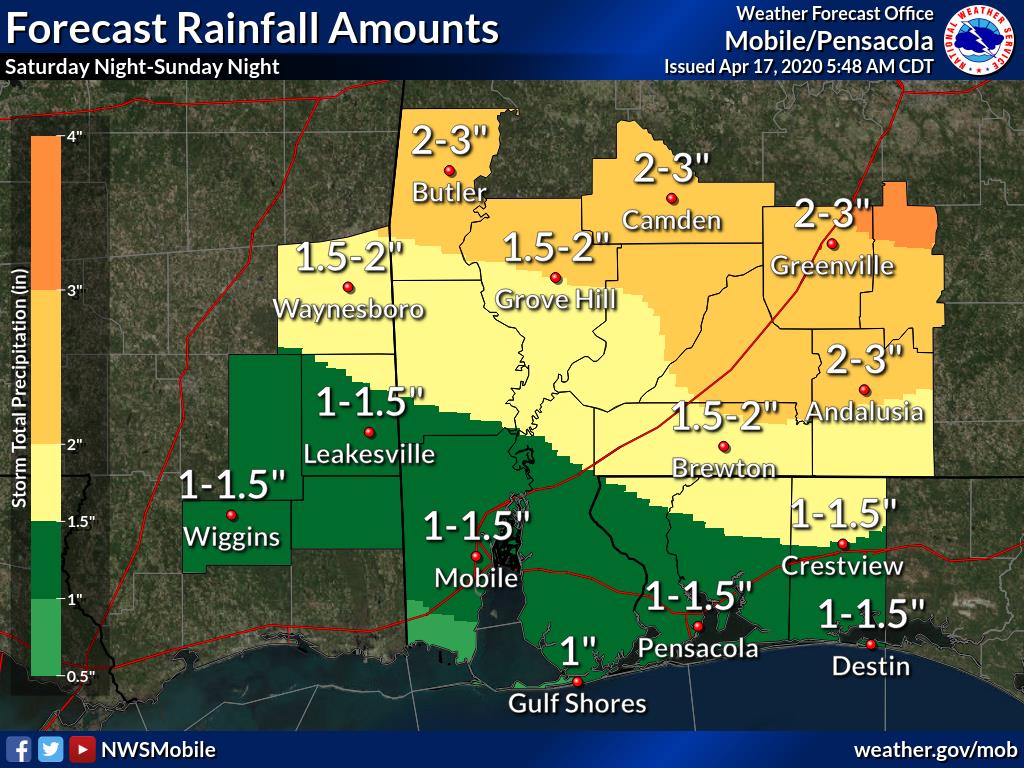 Severe Weather Sunday April 19