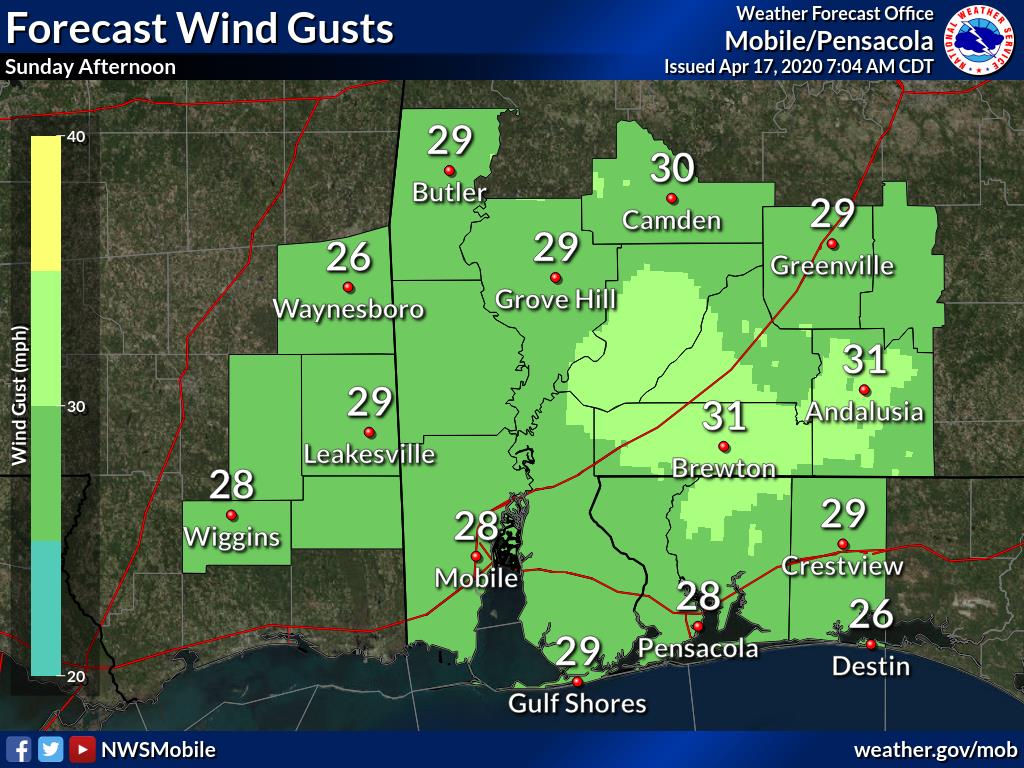 Severe Weather Sunday April 19