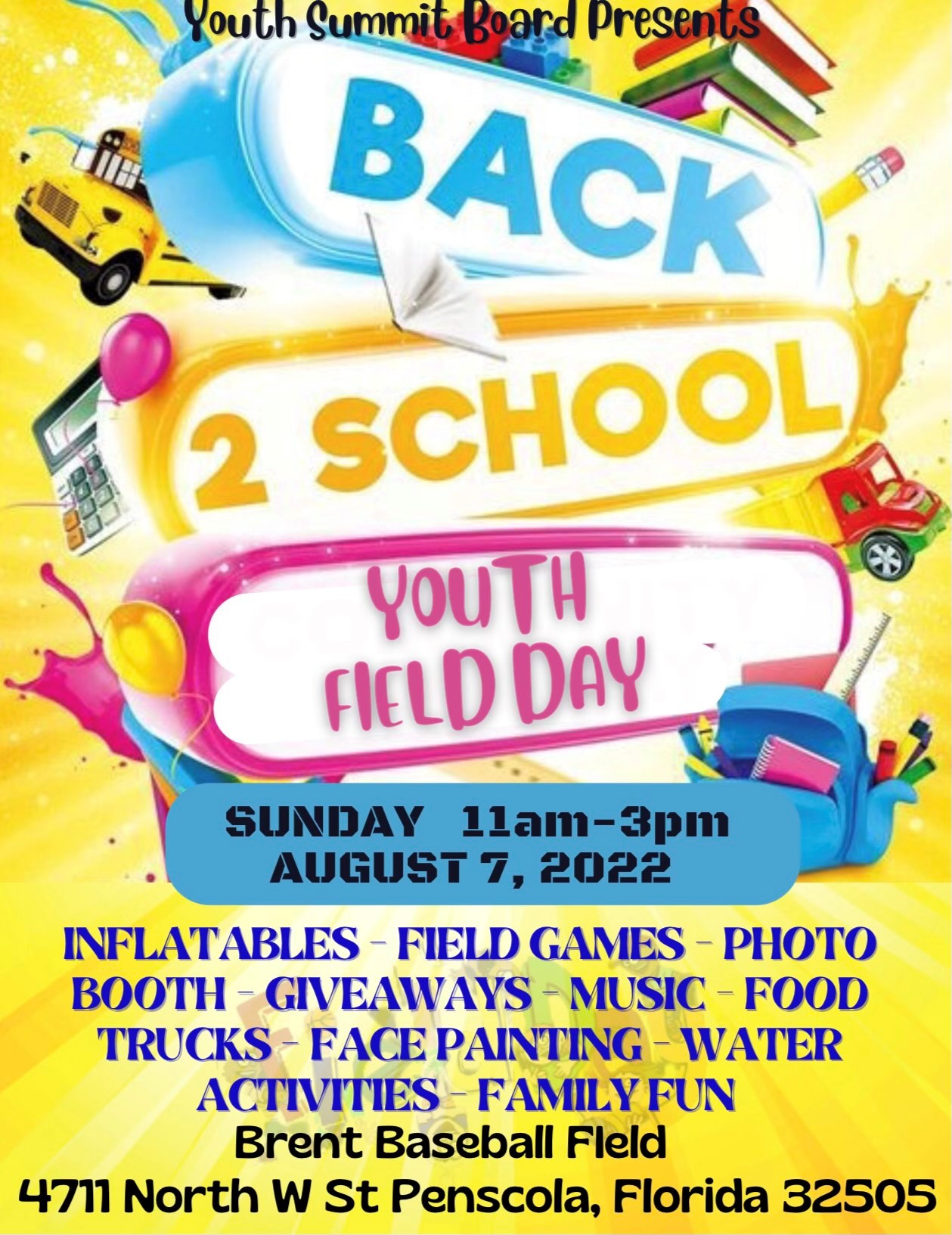 Back 2 School Field Day