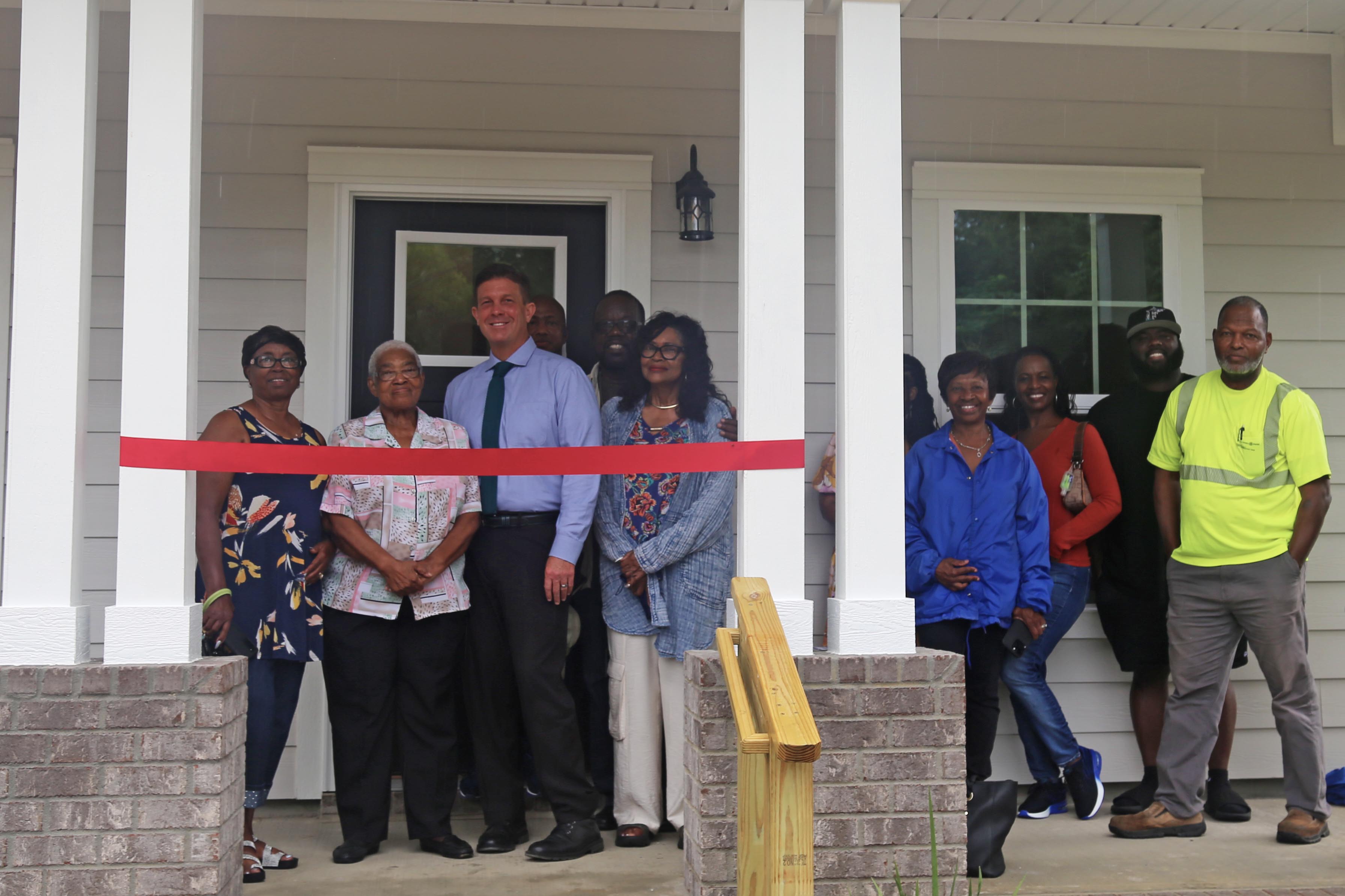 Barbara Stanton celebrates her new home on July 10