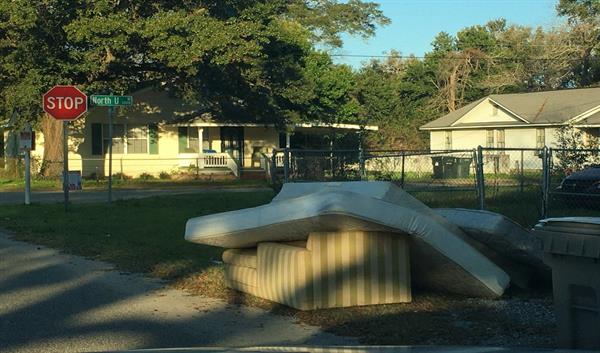 Brownsville Northeast Cleanup Before 1