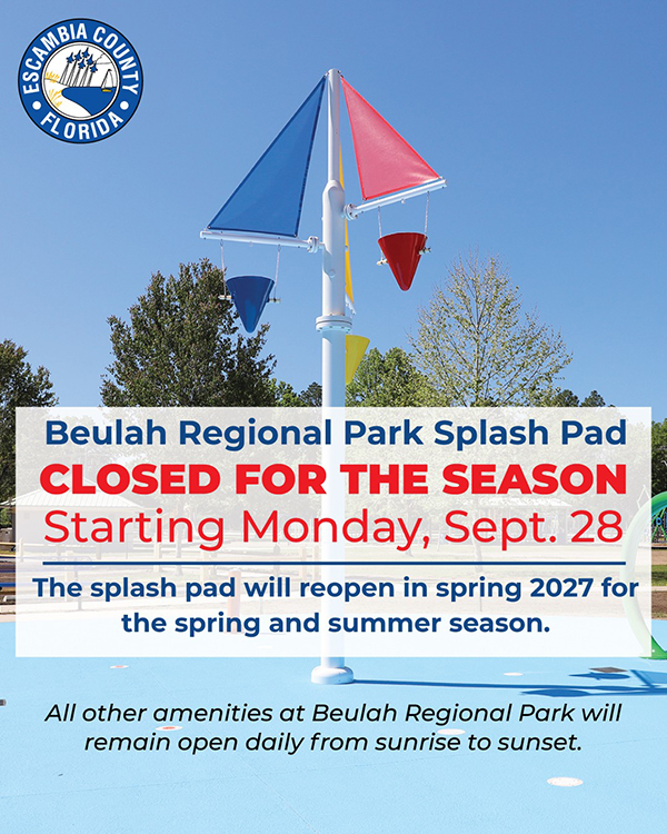 Beulah Splash Pad closure