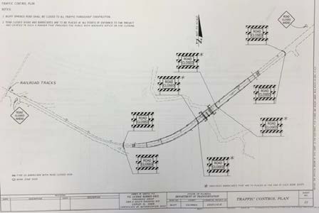 Bluff Springs Road Traffic Control Plan
