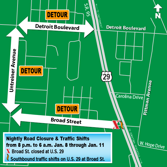 Broad Street Detour_Jan 8-11