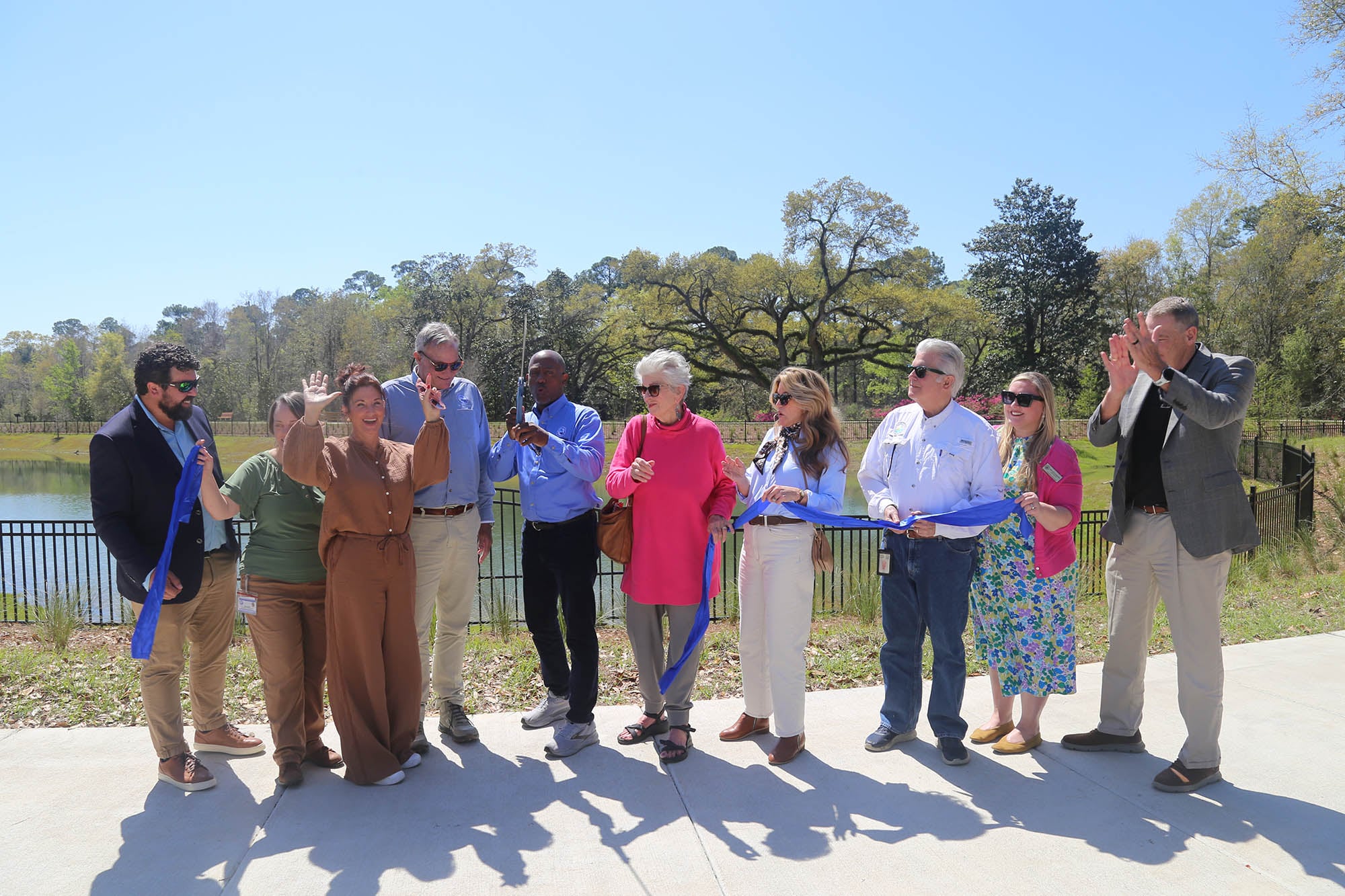 Carpenter Creek Headwaters Creek Ribbon Cutting