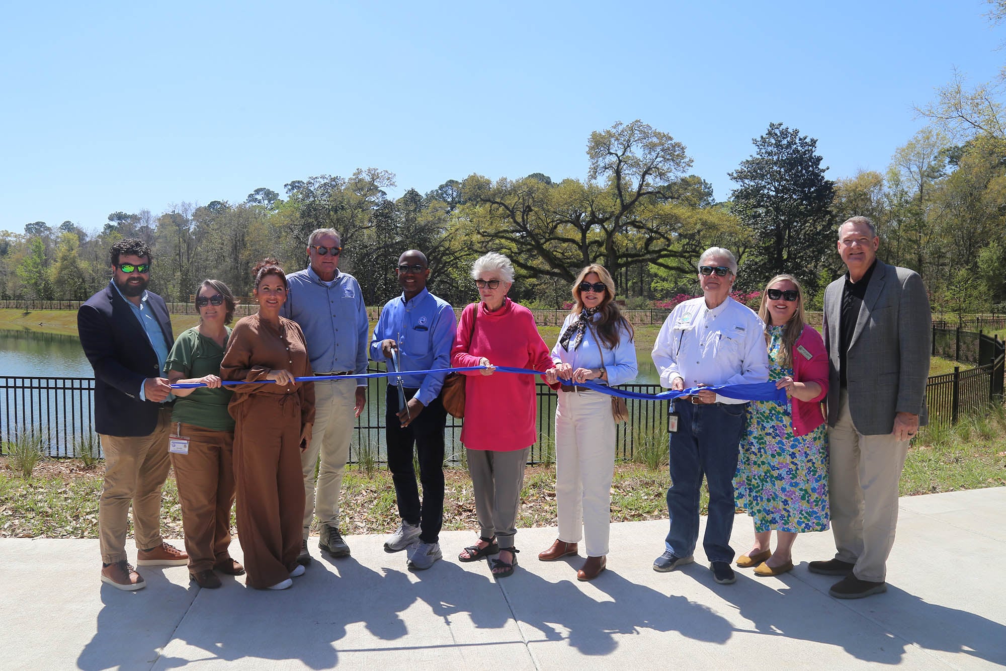 Carpenter Creek Headwaters Creek Ribbon Cutting