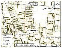 chemstrand road sidewalks project map