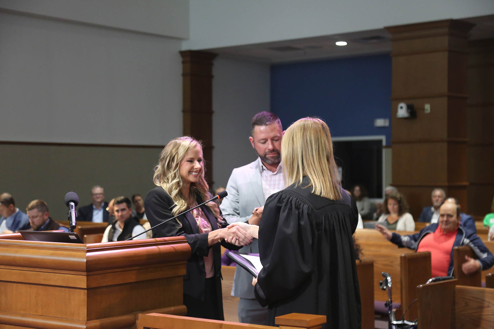 Commissioner Hofberger Swearing In