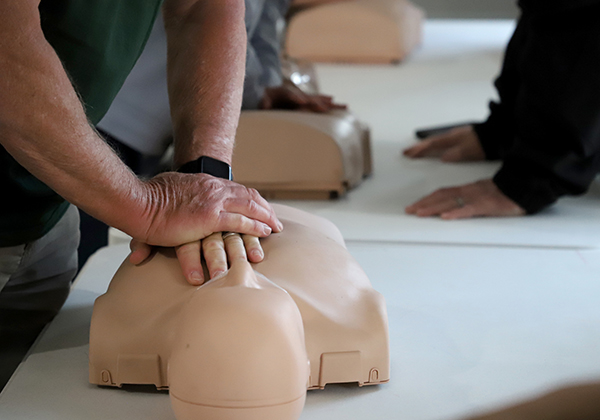 Community CPR class