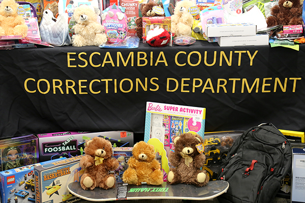 Toys for Tots donations from Corrections