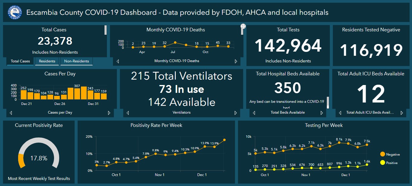 Covid 19 dashboard 1-4