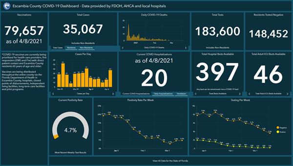 Covid 19 Dashboard 4-8