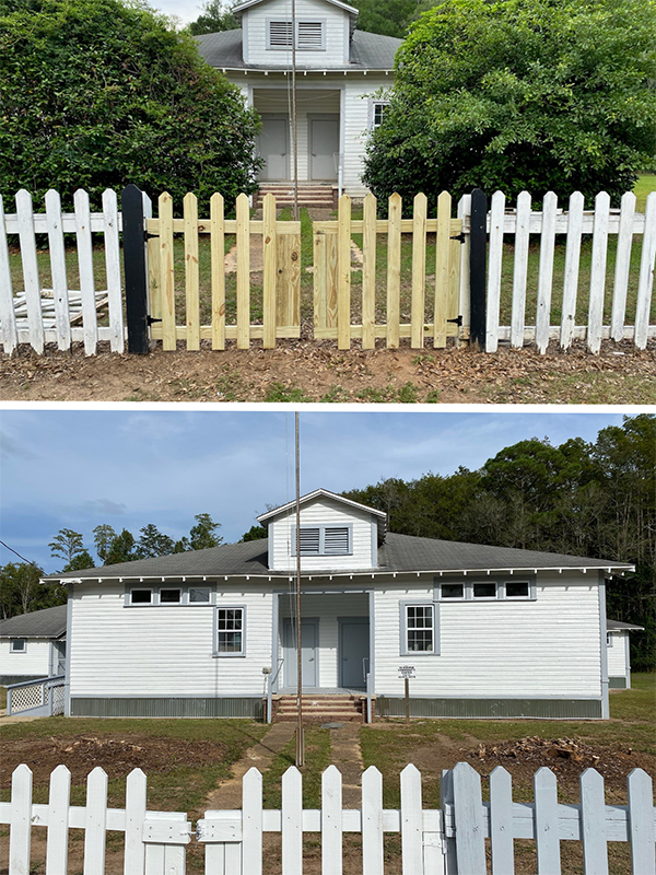 Davisville Community Center before and after renovations