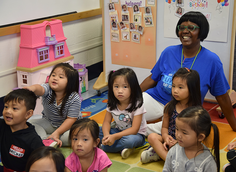 Day of Caring McMillan PreK 4