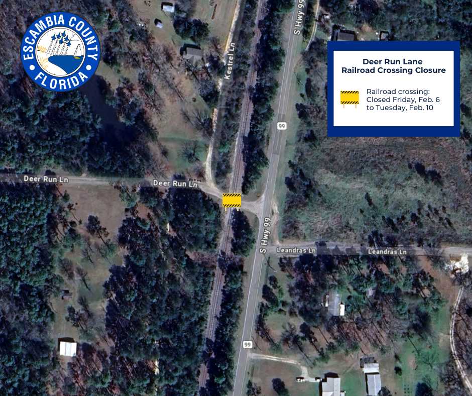 Deer Run Lane Closure